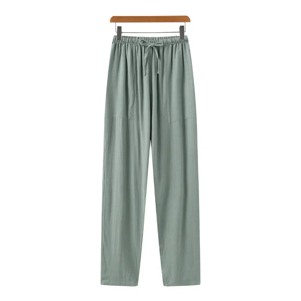 Pantalones de lino