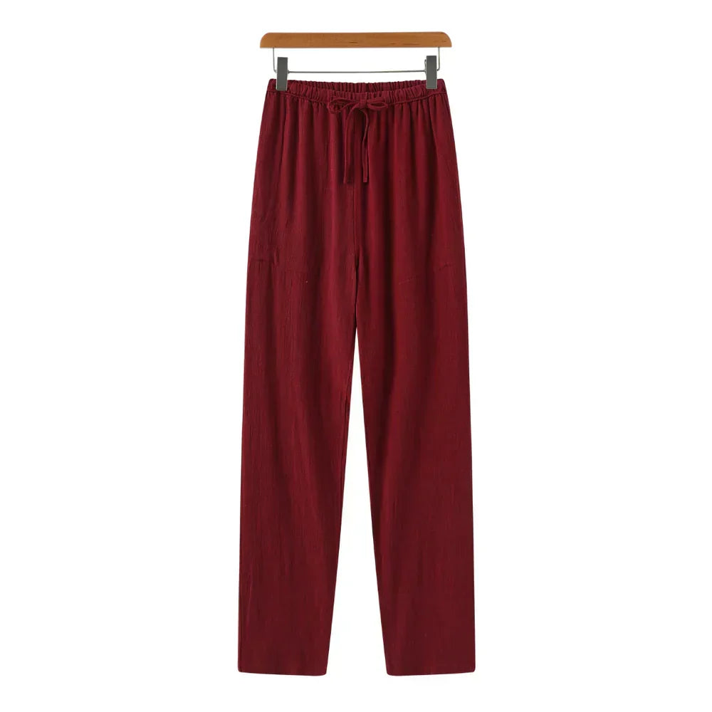 Pantalones de lino