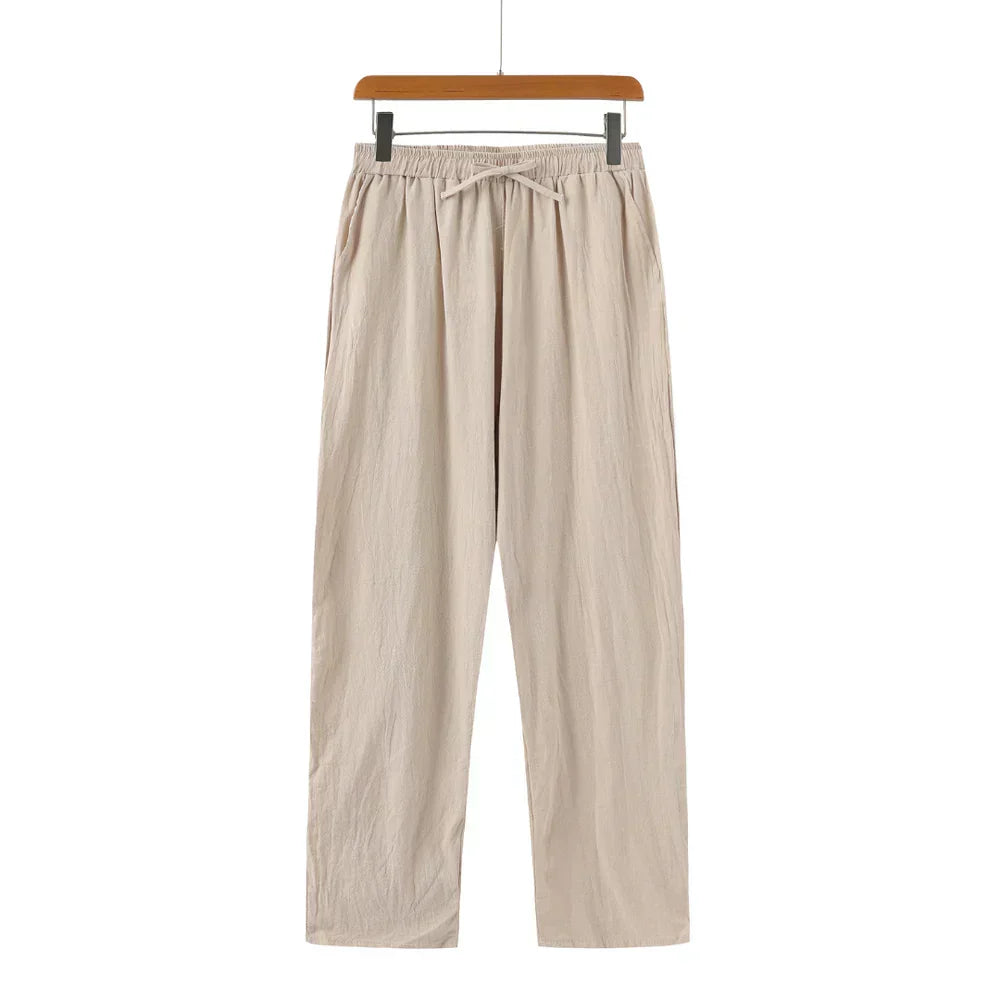Pantalones de lino