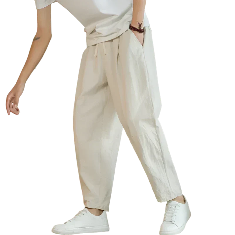 Pantalones de algodón