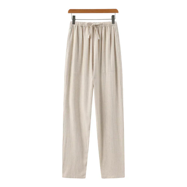 Pantalones de lino