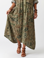 Caterina | Vestido midi oversize con bolsillo
