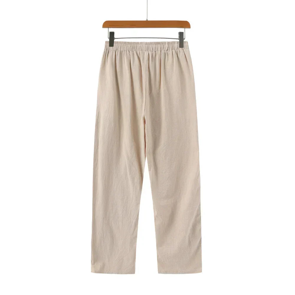 Pantalones de lino