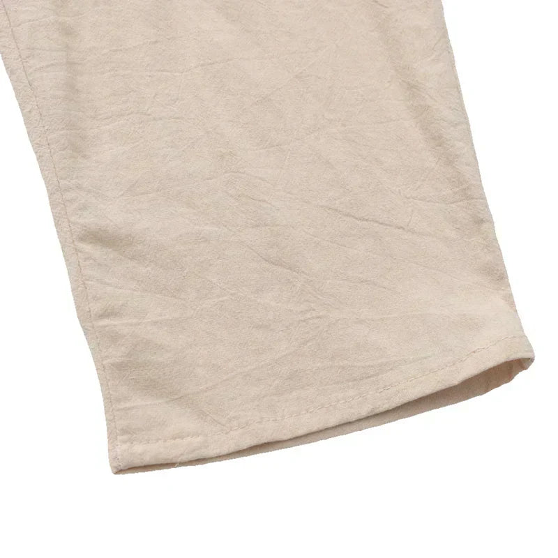Pantalones de lino