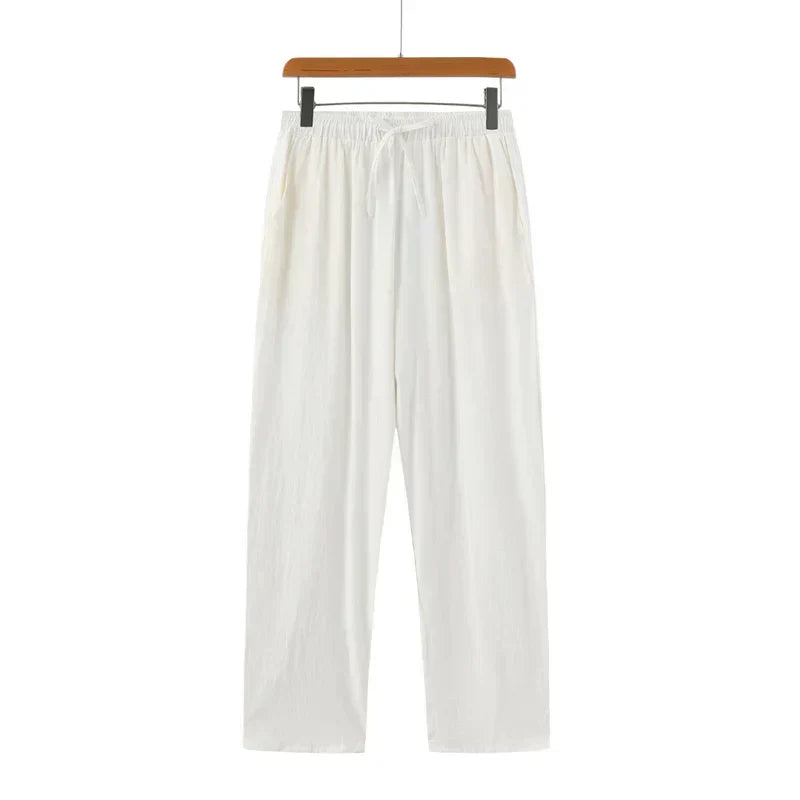 Pantalones de lino