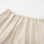 Pantalones ajustados de lino