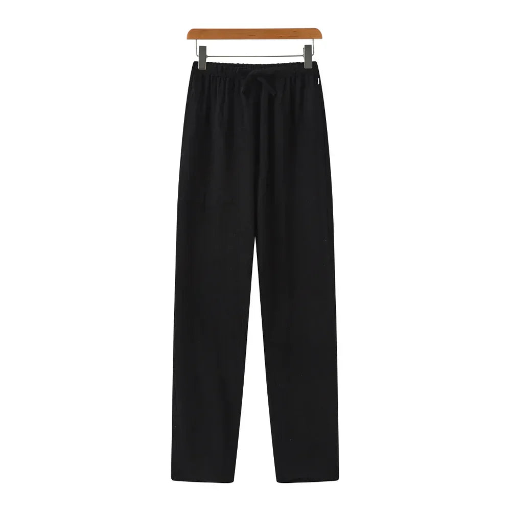 Pantalones de lino