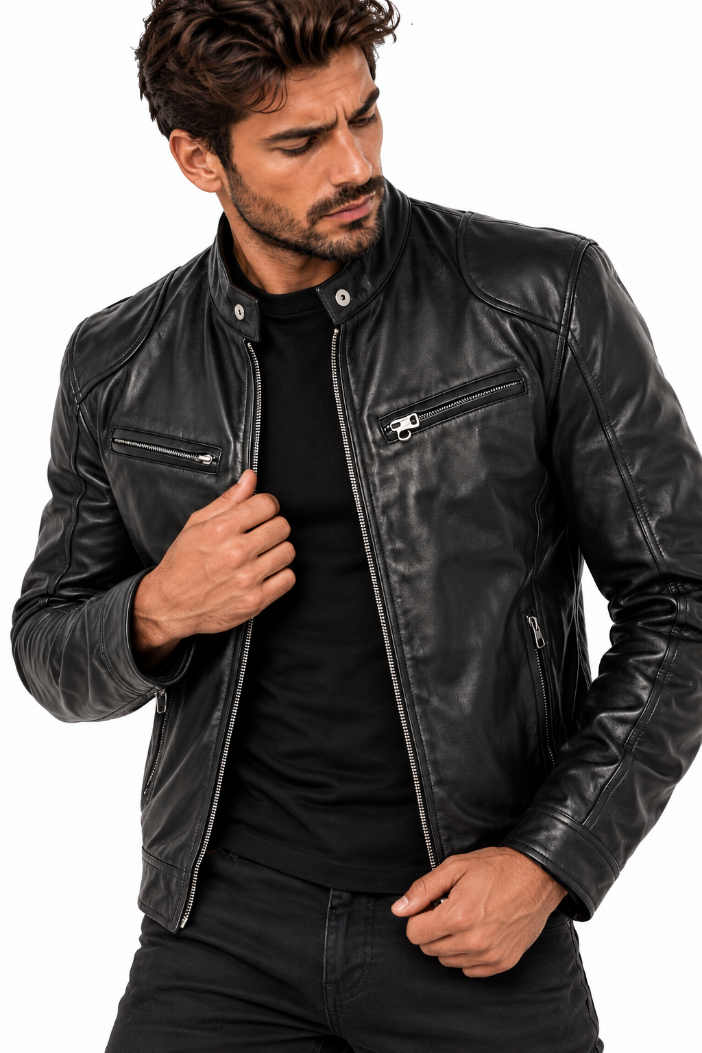 Chaqueta de piel
