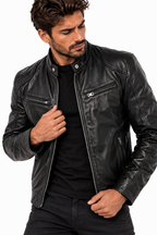 Chaqueta de piel