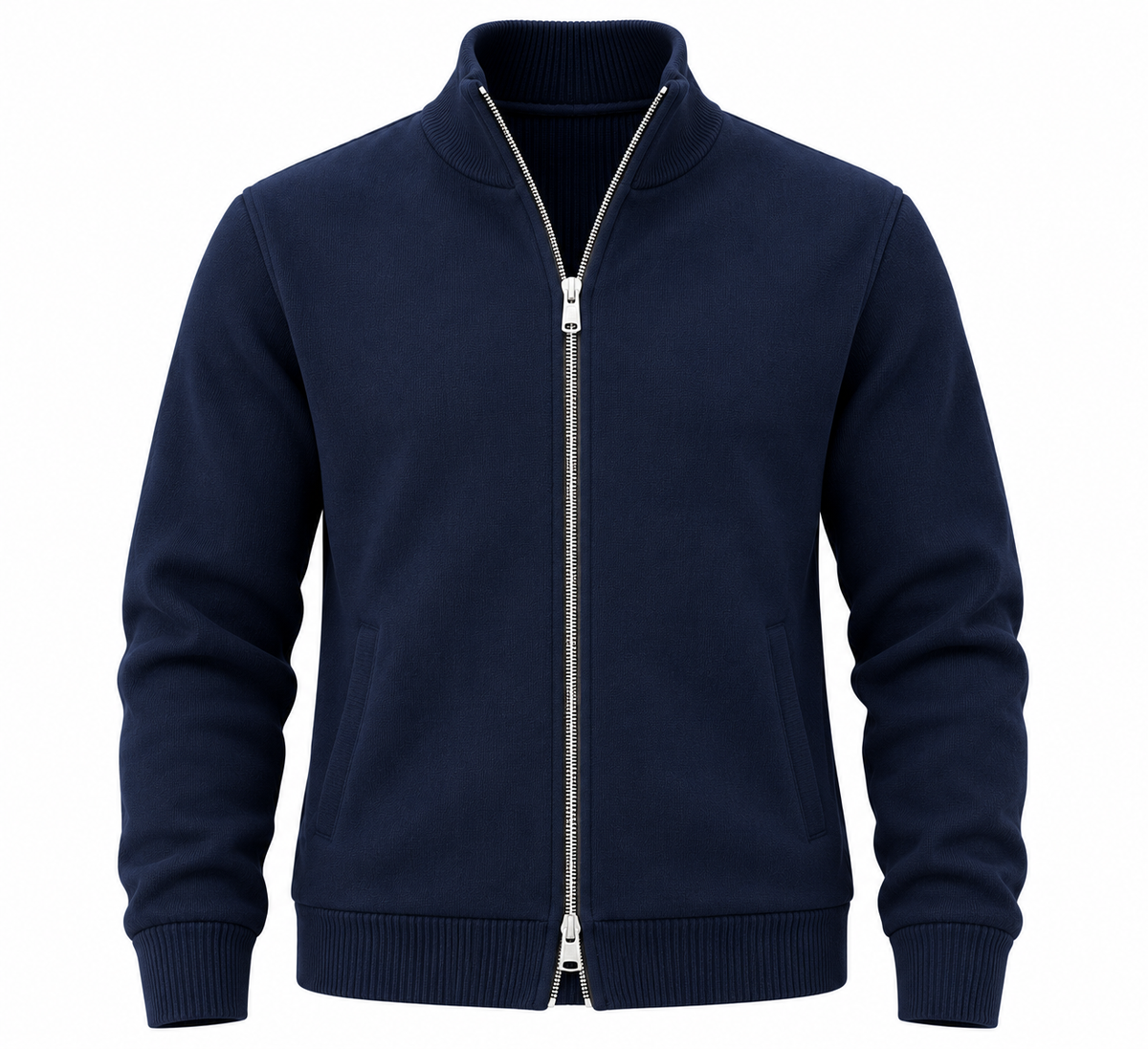 Chaqueta con doble cremallera