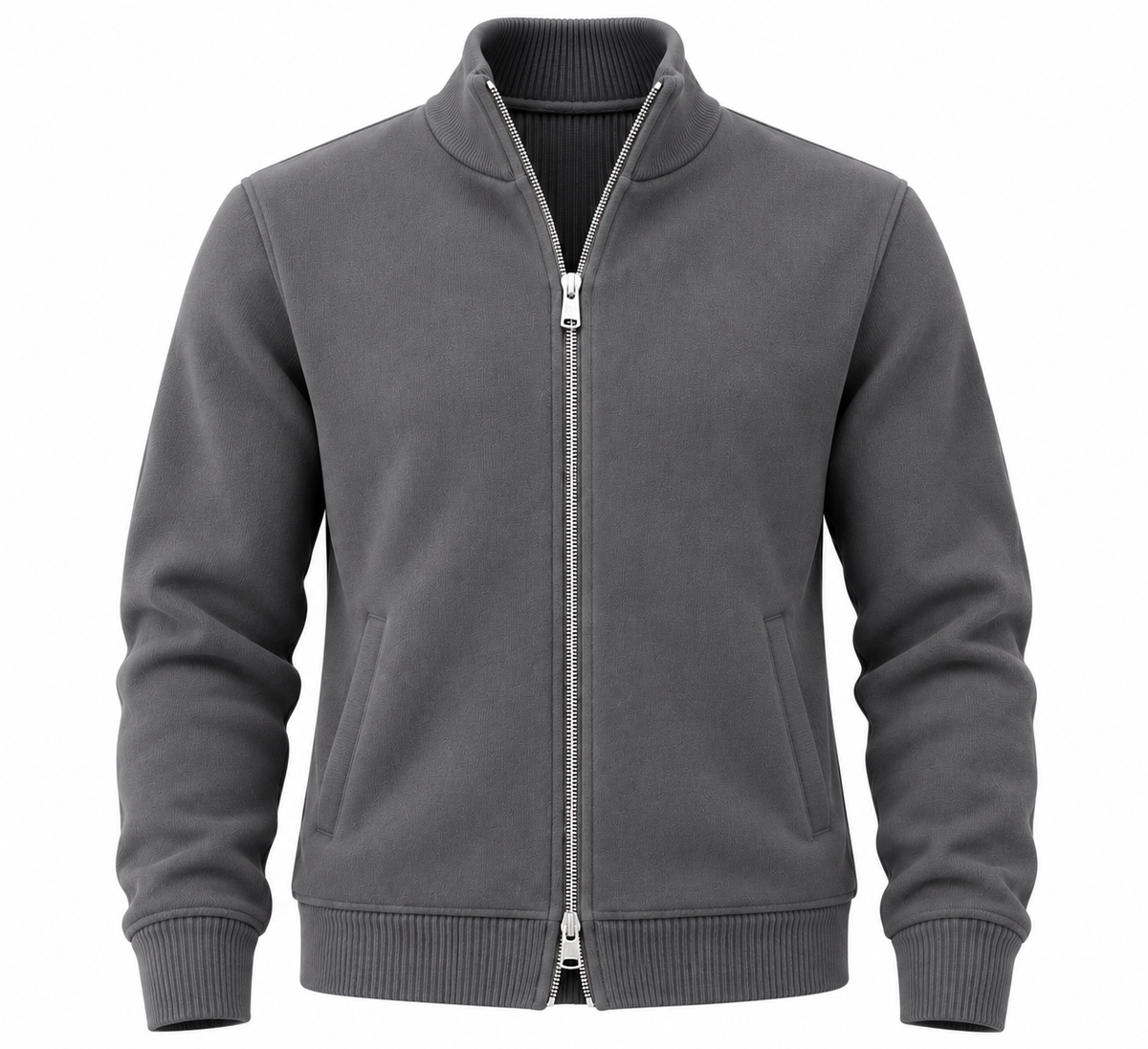 Chaqueta con doble cremallera