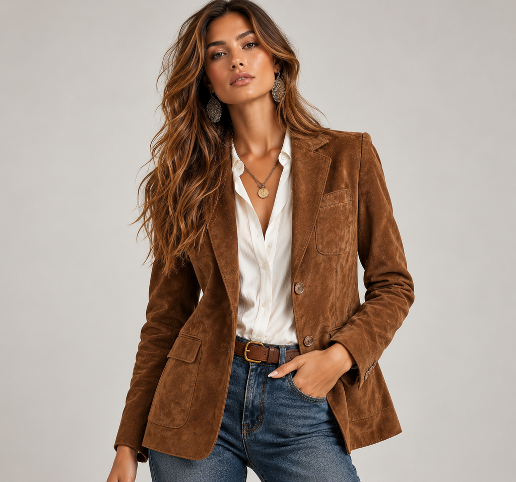 Cristina | Blazer Vintage Marrón