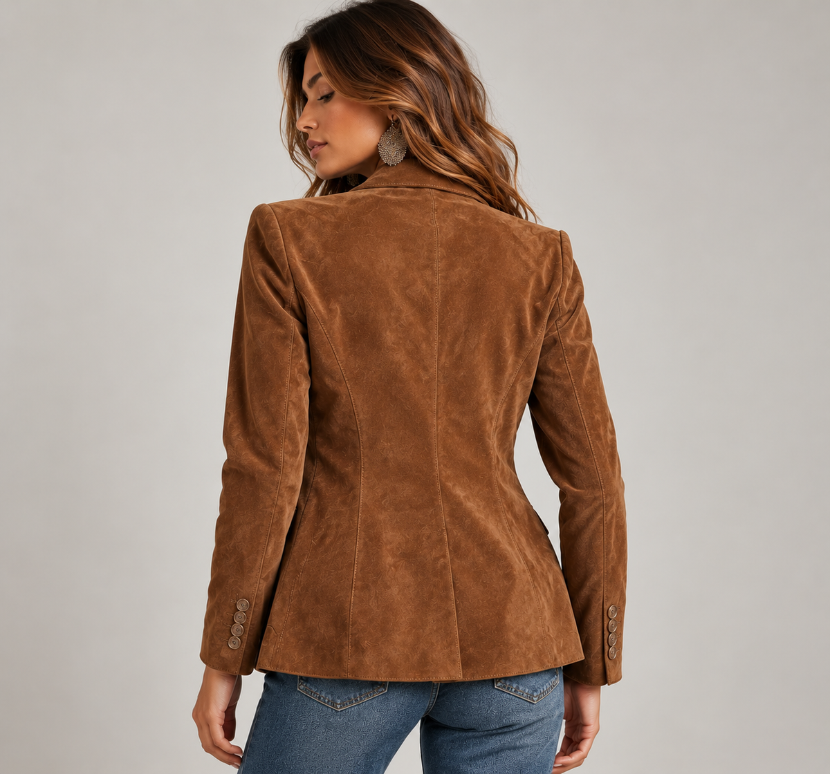 Cristina | Blazer Vintage Marrón