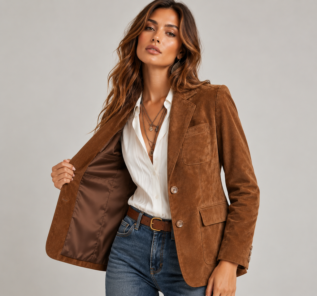 Cristina | Blazer Vintage Marrón