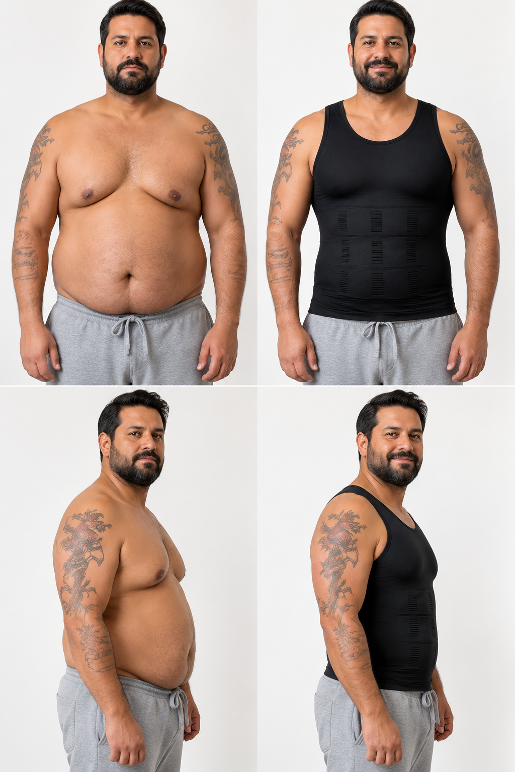 Titan Slim – Camiseta de Compresión Masculina