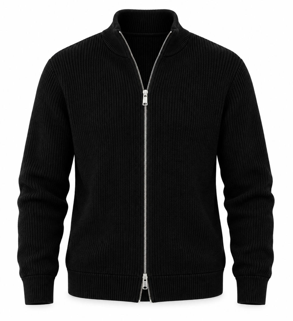 Chaqueta con doble cremallera