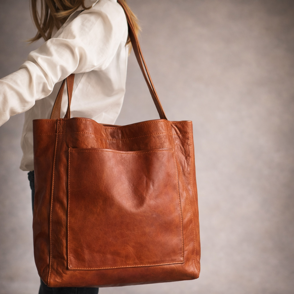 VALERIA | BOLSO DE PIEL MODERNO Y ELEGANTE