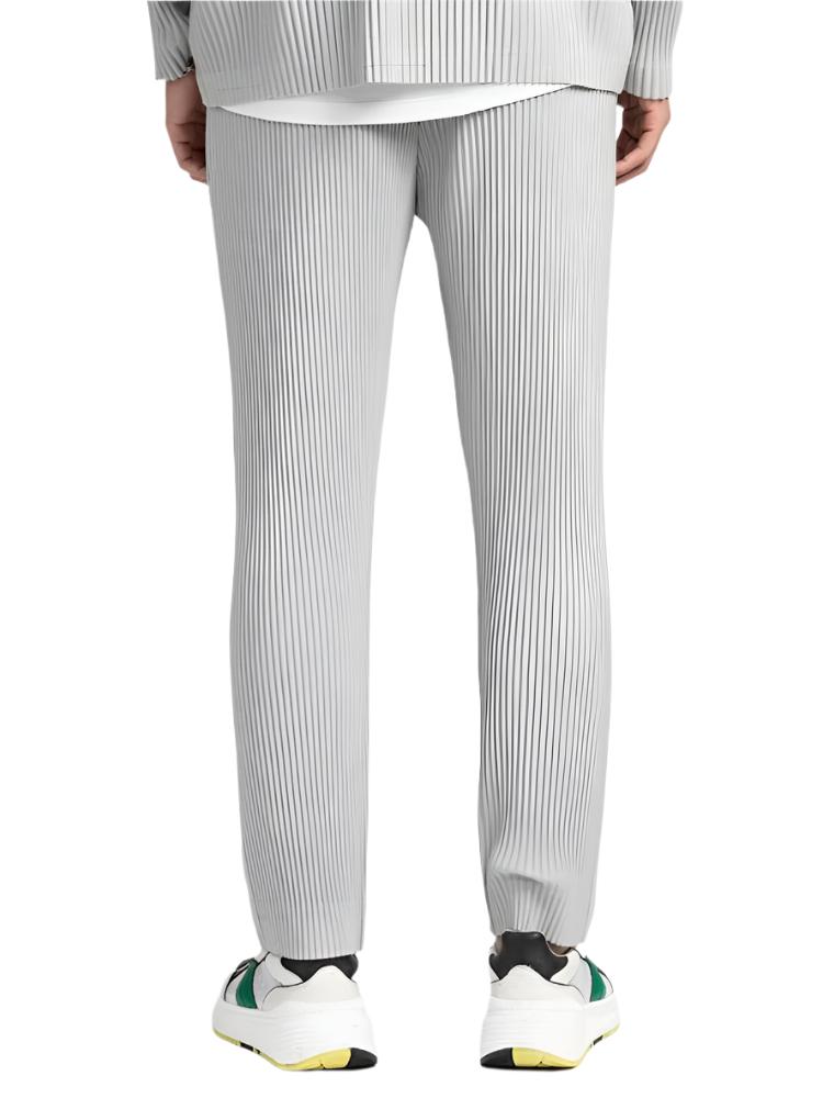 Pantalón de algodón acanalado