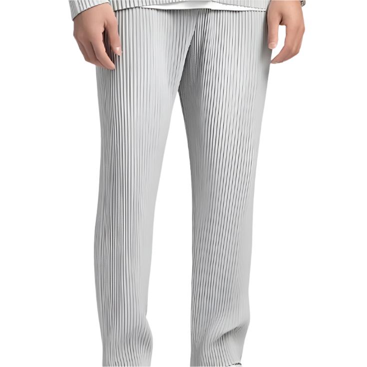 Pantalón de algodón acanalado