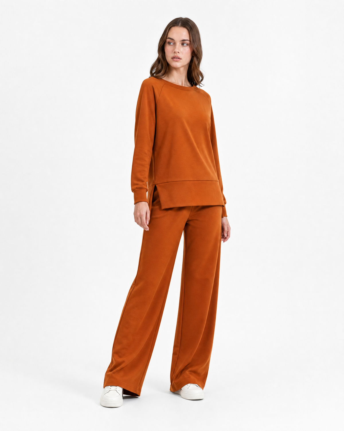 Maialén / Conjunto de mujer con pantalón ancho