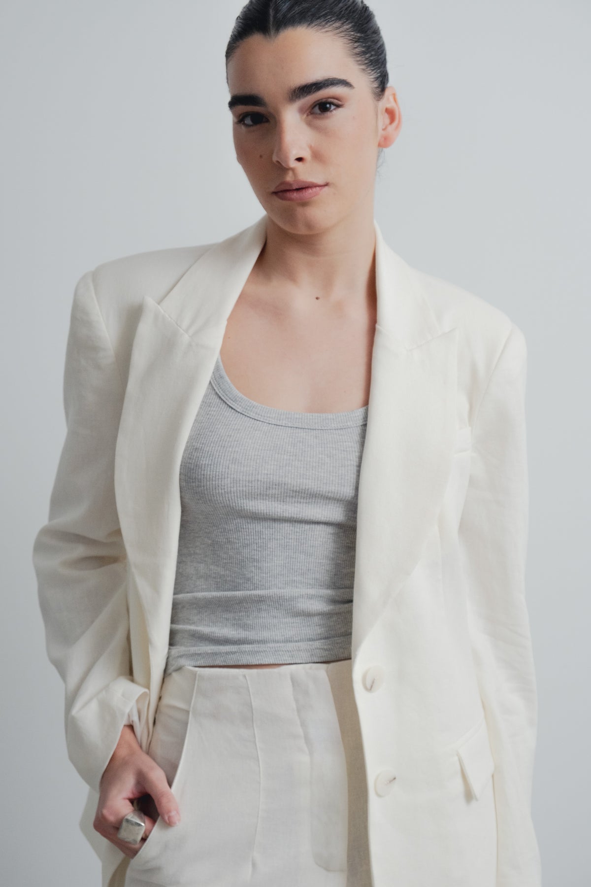 BLAZER LINO CRUDO
