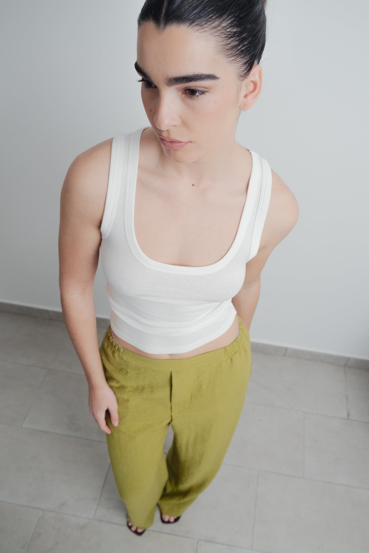 PANTALON FLUIDO CON ELASTICO