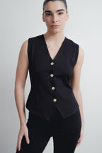PANTALON PUNTO TEXTURA FLARE