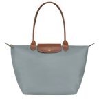 Bolso clásico - Bolso tote grande Le Pliage, color acero.