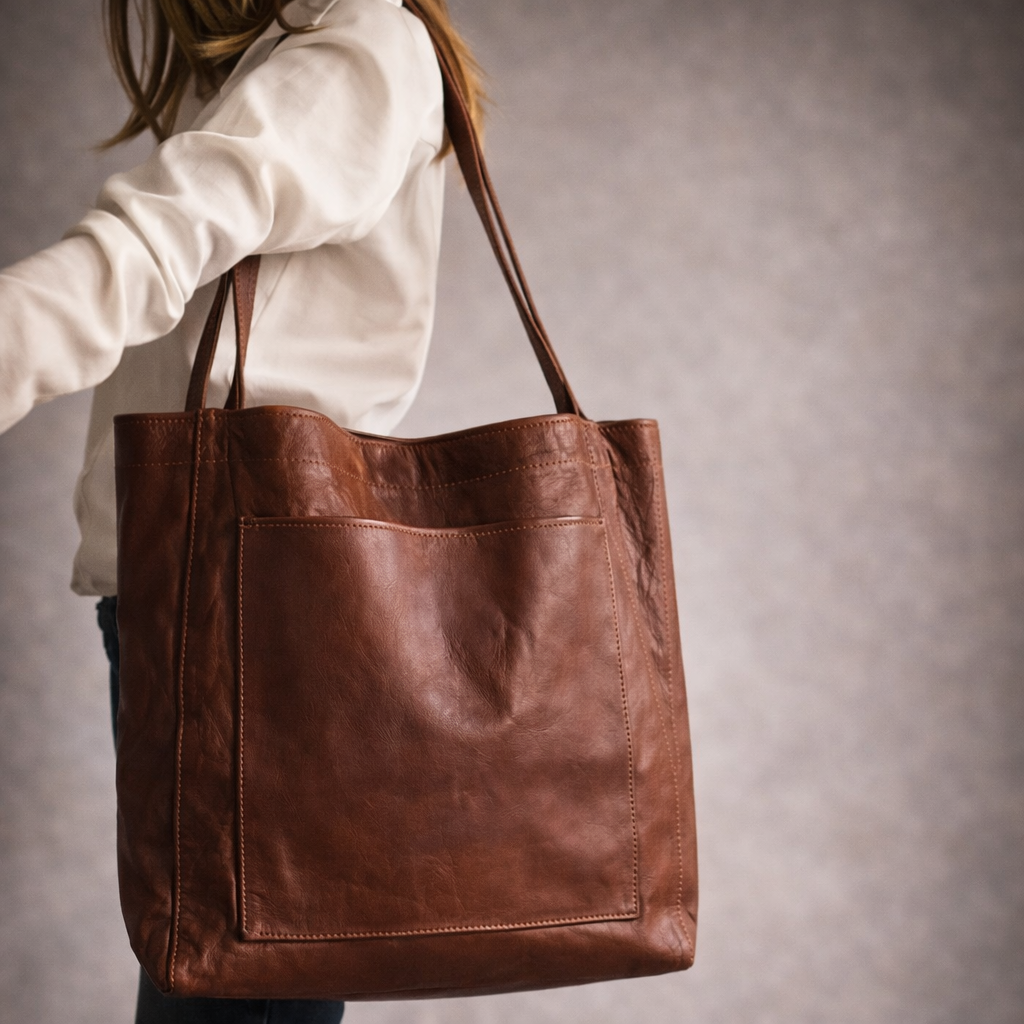 VALERIA | BOLSO DE PIEL MODERNO Y ELEGANTE